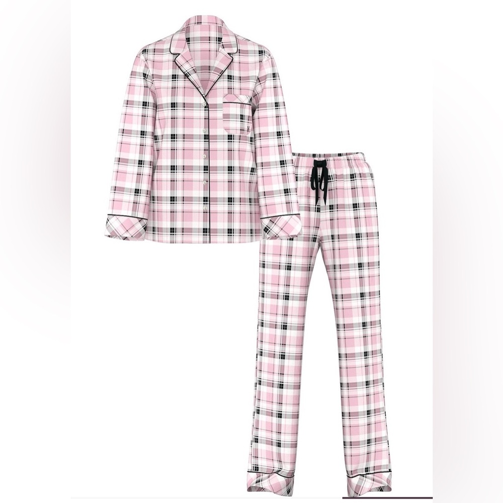 Victoria’s Secret Flannel Long Pajama Set - Picture 4 of 9